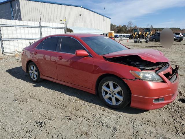 4T1BK46K57U028281 - 2007 TOYOTA CAMRY LE RED photo 4