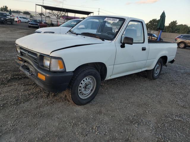 4TARN81A3PZ102358 - 1993 TOYOTA PICKUP 1/2 TON SHORT WHEELBASE STB WHITE photo 1