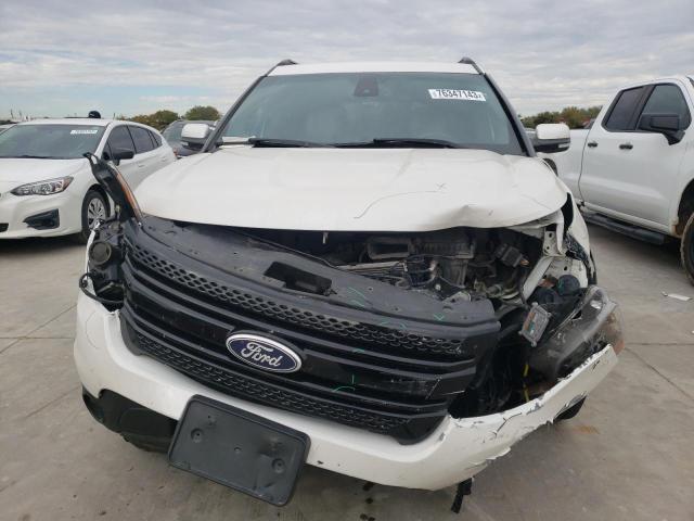 1FM5K7F80FGA26731 - 2015 FORD EXPLORER LIMITED WHITE photo 5