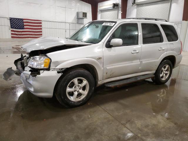 4F2YZ04156KM17803 - 2006 MAZDA TRIBUTE S SILVER photo 1