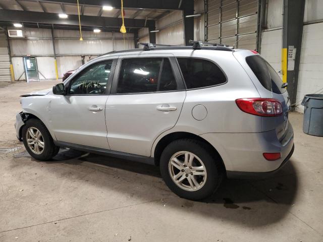 5NMSG3AB7AH396855 - 2010 HYUNDAI SANTA FE GLS SILVER photo 2