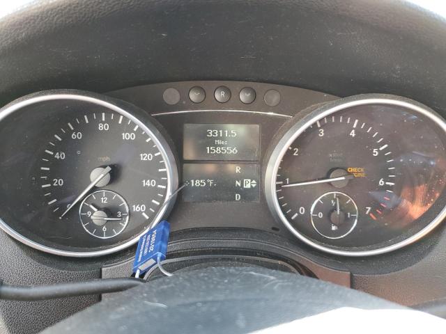 4JGBB8GB3AA534433 - 2010 MERCEDES-BENZ ML 350 4MATIC BLACK photo 9