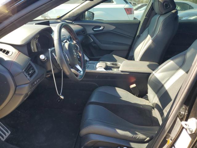 19UUB5F58NA001377 - 2022 ACURA TLX TECH A BLUE photo 7