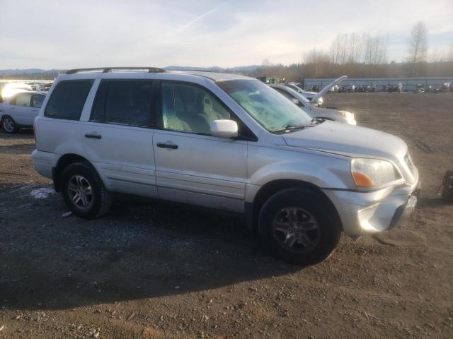 2HKYF18484H621591 - 2004 HONDA PILOT EX SILVER photo 4