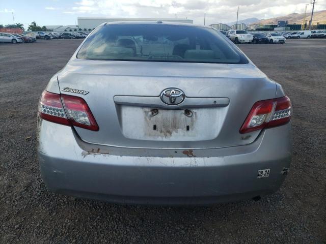 4T1BF3EK0BU675244 - 2011 TOYOTA CAMRY BASE SILVER photo 6