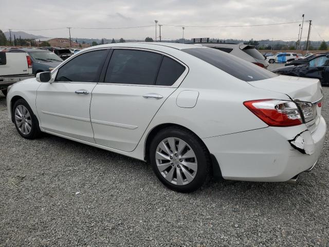 1HGCR3F87DA009152 - 2013 HONDA ACCORD EXL WHITE photo 2