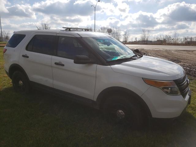 1FM5K8AR1FGC17046 - 2015 FORD EXPLORER POLICE INTERCEPTOR 白色 照片 4