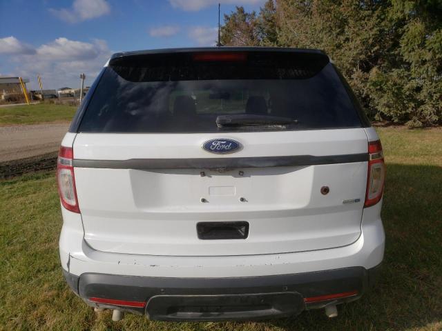 1FM5K8AR1FGC17046 - 2015 FORD EXPLORER POLICE INTERCEPTOR 白色 照片 6