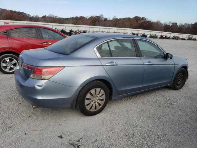 1HGCP2F30BA047288 - 2011 HONDA ACCORD LX BLUE photo 3