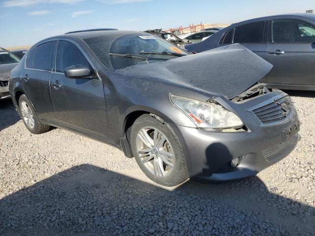 JN1CV6AR4DM356824 - 2013 INFINITI G37 GRAY photo 4