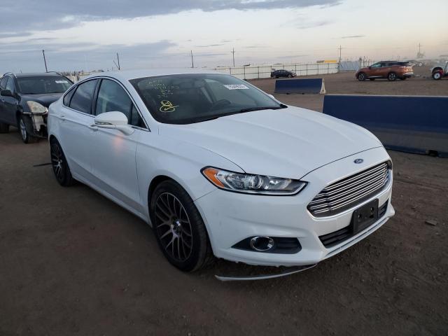 3FA6P0HD0FR239169 - 2015 FORD FUSION SE WHITE photo 4