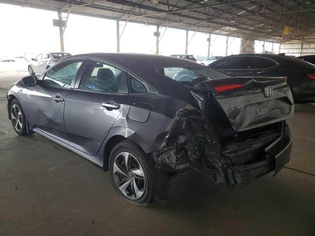 19XFC2E6XKE013634 - 2019 HONDA CIVIC LX GRAY photo 2