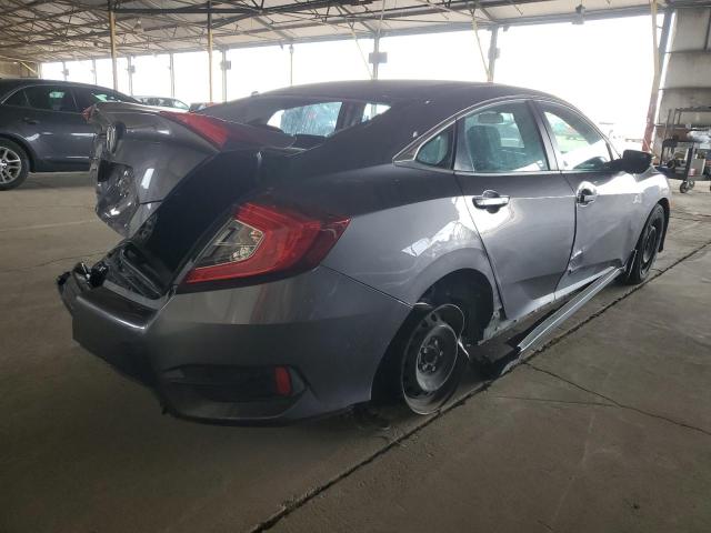 19XFC2E6XKE013634 - 2019 HONDA CIVIC LX GRAY photo 3