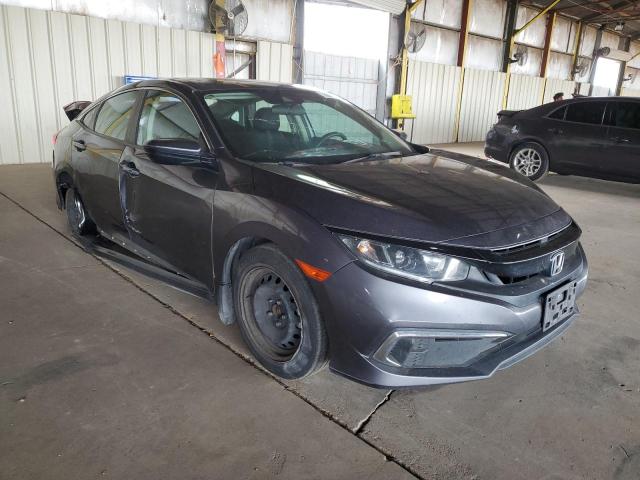 19XFC2E6XKE013634 - 2019 HONDA CIVIC LX GRAY photo 4