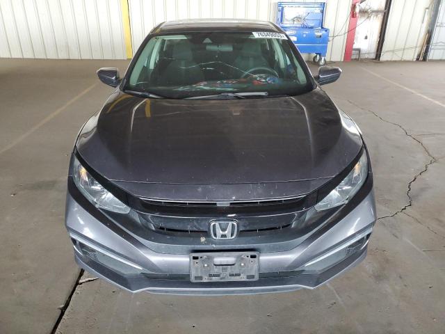 19XFC2E6XKE013634 - 2019 HONDA CIVIC LX GRAY photo 5