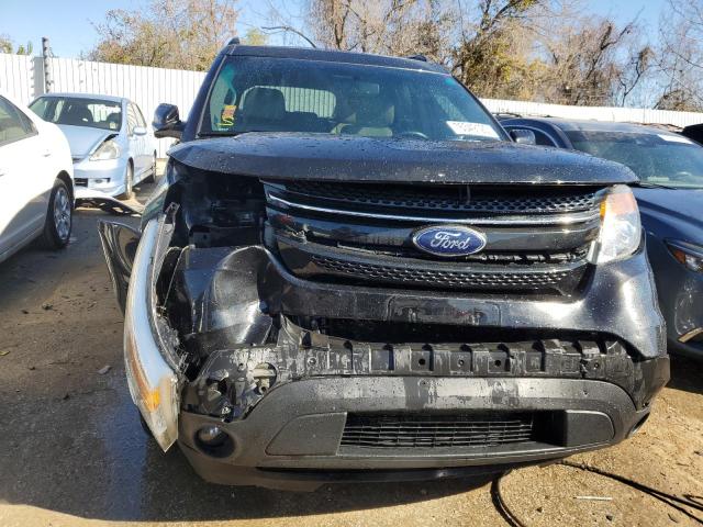 1FM5K8F86EGC20653 - 2014 FORD EXPLORER LIMITED BLACK photo 5