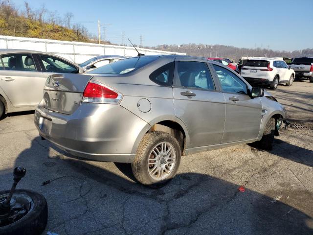 1FAHP35N08W186285 - 2008 FORD FOCUS SE GRAY photo 3