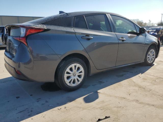 JTDKARFU0L3120985 - 2020 TOYOTA PRIUS L GRAY photo 3