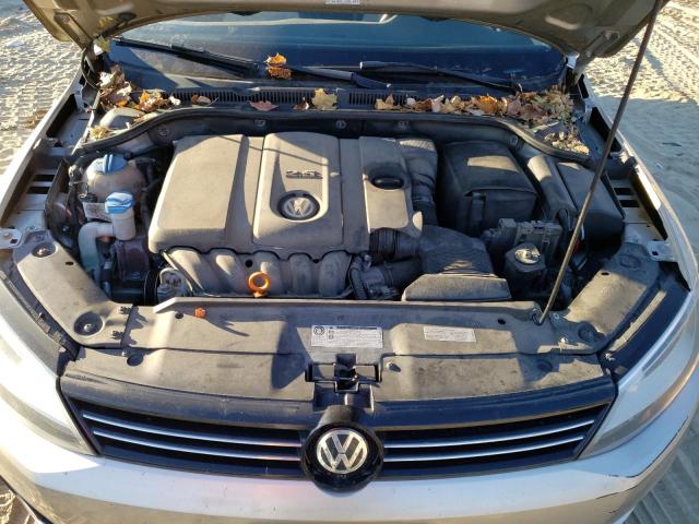 3VWLP7AJ8DM238395 - 2013 VOLKSWAGEN JETTA SEL SILVER photo 11