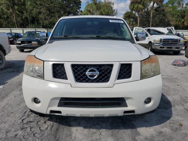 5N1AA0ND9CN605585 - 2012 NISSAN ARMADA SV WHITE photo 5