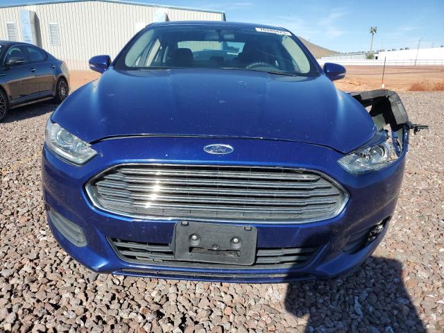 3FA6P0H7XDR162348 - 2013 FORD FUSION SE BLUE photo 5