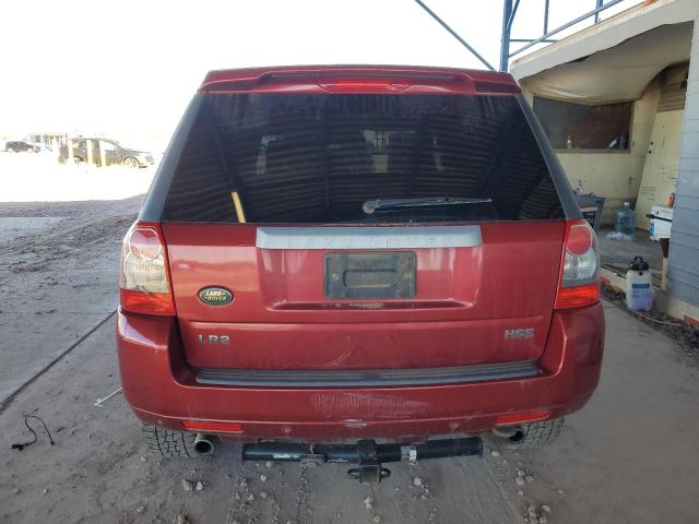 SALFT24N08H112774 - 2008 LAND ROVER LR2 HSE TECHNOLOGY RED photo 6