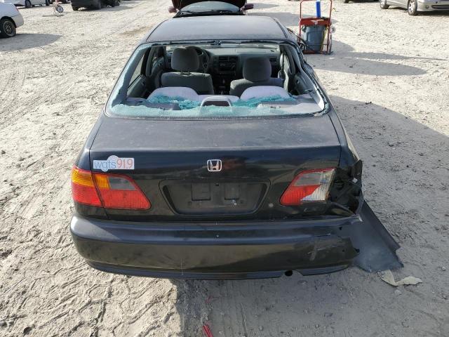 1HGEJ6673YL000340 - 2000 HONDA CIVIC LX BLACK photo 6