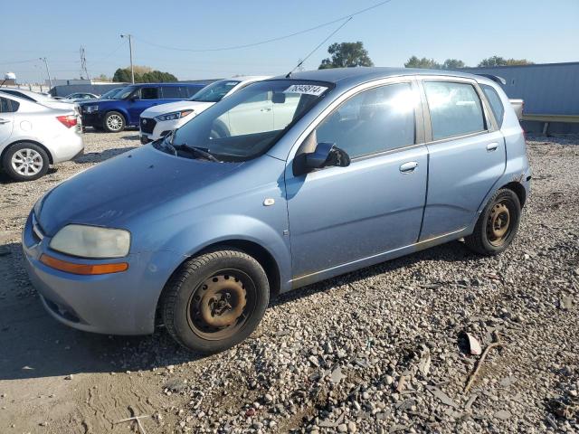 KL1TD66657B738754 - 2007 CHEVROLET AVEO BASE BLUE photo 1