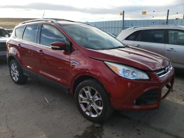 1FMCU9J90EUE52528 - 2014 FORD ESCAPE TITANIUM RED photo 4