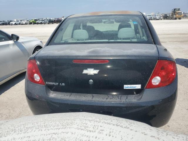 1G1AK55F267788006 - 2006 CHEVROLET COBALT LS BLACK photo 6