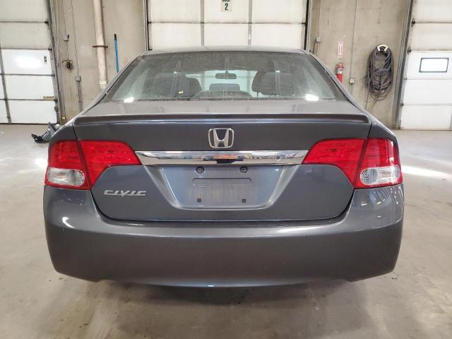 19XFA16659E031614 - 2009 HONDA CIVIC LX-S رمادي صورة 6