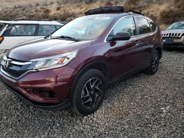 2HKRM4H49GH694842 - 2016 HONDA CR-V SE BURGUNDY photo 1