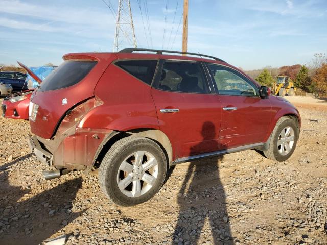 JN8AZ08T57W503642 - 2007 NISSAN MURANO SL BURGUNDY photo 3