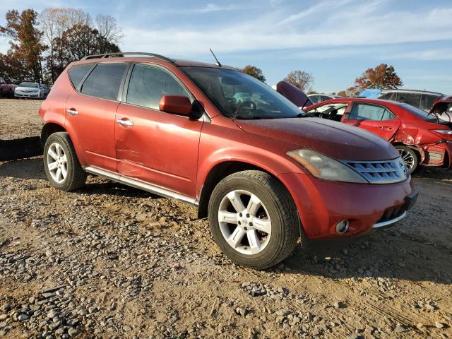 JN8AZ08T57W503642 - 2007 NISSAN MURANO SL BURGUNDY photo 4