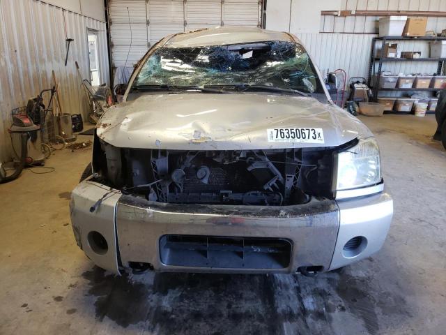 1N6AA07A85N506361 - 2005 NISSAN TITAN XE SILVER photo 5