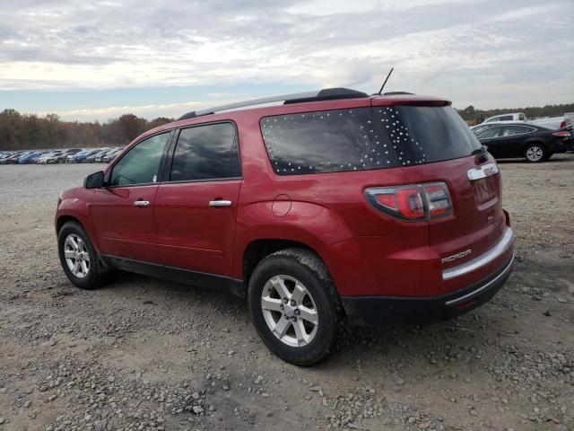 1GKKRPKD5EJ217685 - 2014 GMC ACADIA SLE BURGUNDY photo 2