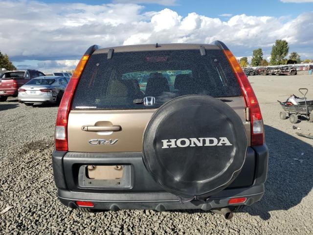 JHLRD78814C047625 - 2004 HONDA CR-V EX GOLD photo 6