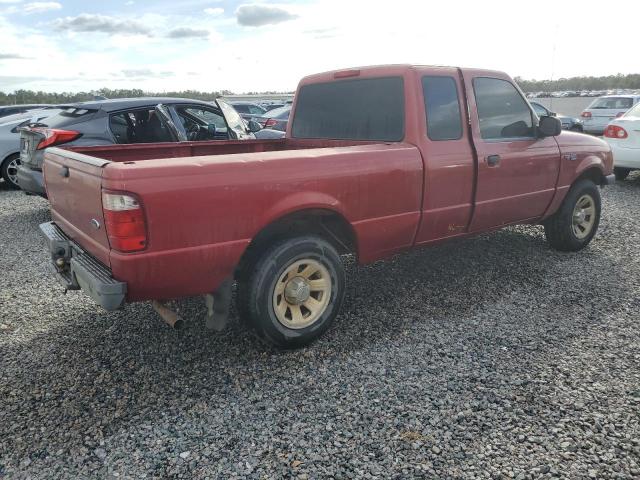 1FTYR14U83PB49425 - 2003 FORD RANGER SUPER CAB RED photo 3