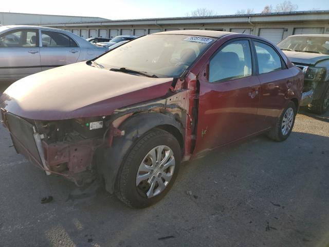 KNAFU4A27B5363842 - 2011 KIA FORTE EX BURGUNDY photo 1