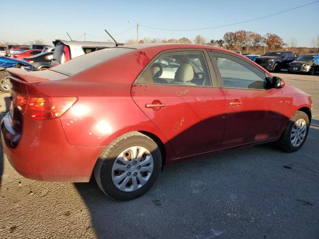 KNAFU4A27B5363842 - 2011 KIA FORTE EX BURGUNDY photo 3