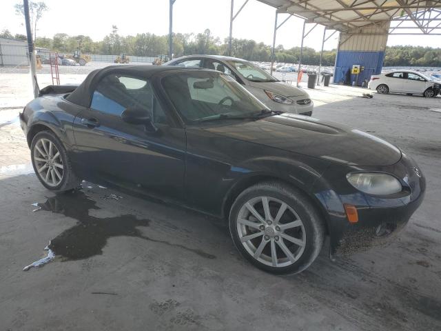 JM1NC25F170132281 - 2007 MAZDA MX-5 MIATA BLACK photo 4