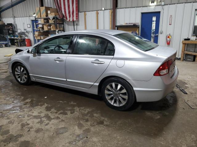 2HGFA1F90AH531457 - 2010 HONDA CIVIC EXL SILVER photo 2