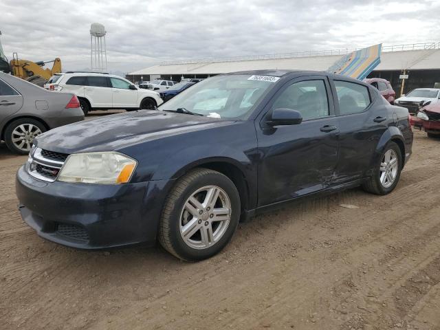 1C3CDZCBXCN215187 - 2012 DODGE AVENGER SXT BLUE photo 1