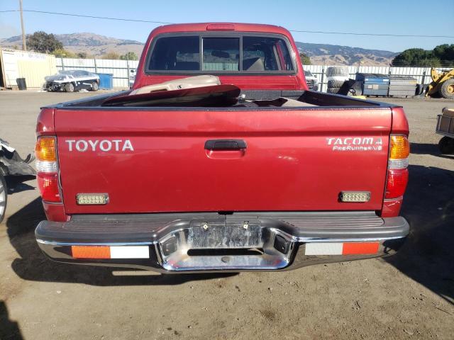 5TEGN92N34Z308914 - 2004 TOYOTA TACOMA DOUBLE CAB PRERUNNER BURGUNDY photo 6