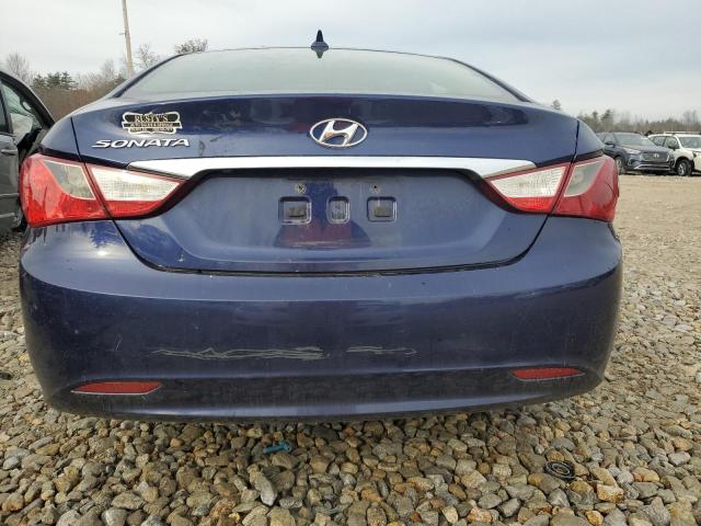 5NPEB4AC7BH054191 - 2011 HYUNDAI SONATA GLS BLUE photo 6