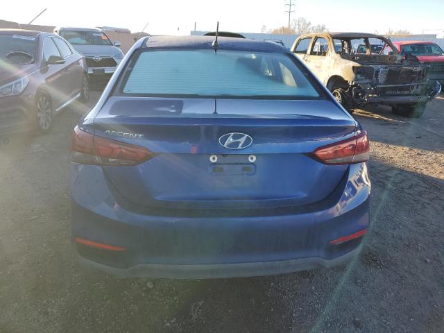 3KPC24A66LE099145 - 2020 HYUNDAI ACCENT SE BLUE photo 6