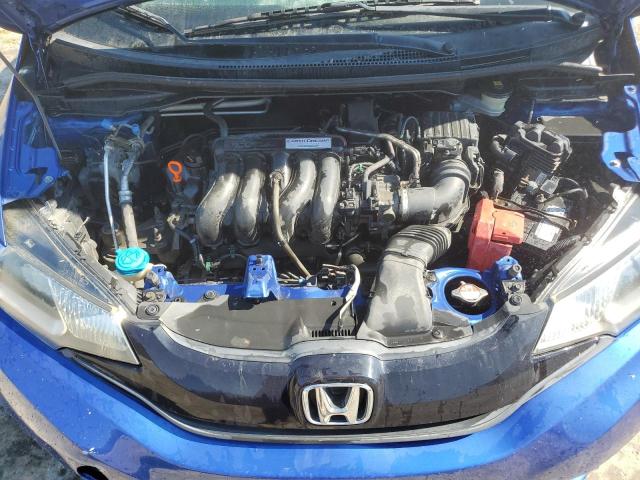 3HGGK5H56FM732890 - 2015 HONDA FIT LX BLUE photo 12