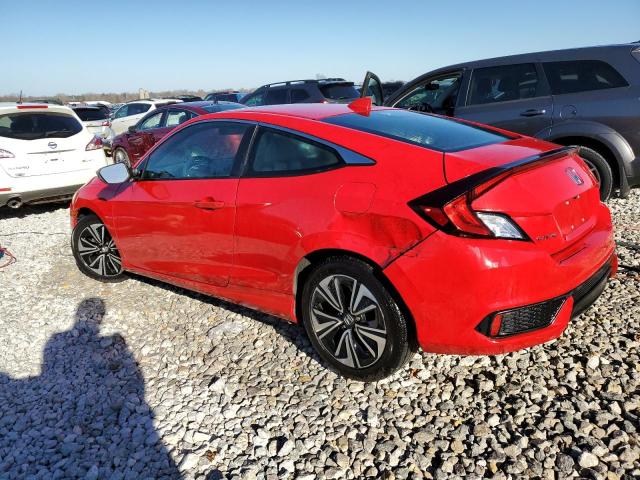 2HGFC3B30HH360419 - 2017 HONDA CIVIC EX RED photo 2