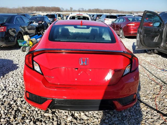 2HGFC3B30HH360419 - 2017 HONDA CIVIC EX RED photo 6