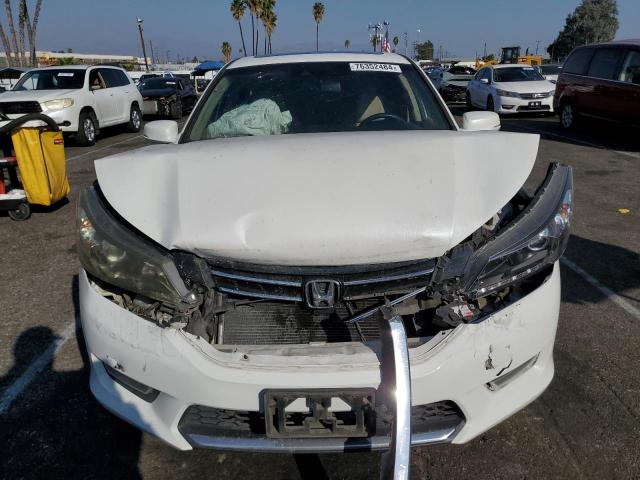 1HGCR3F80DA044292 - 2013 HONDA ACCORD EXL WHITE photo 5